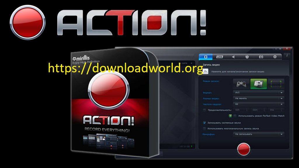 Mirillis Action! Crack 4.15.1 Plus Keygen Free Download 2021 